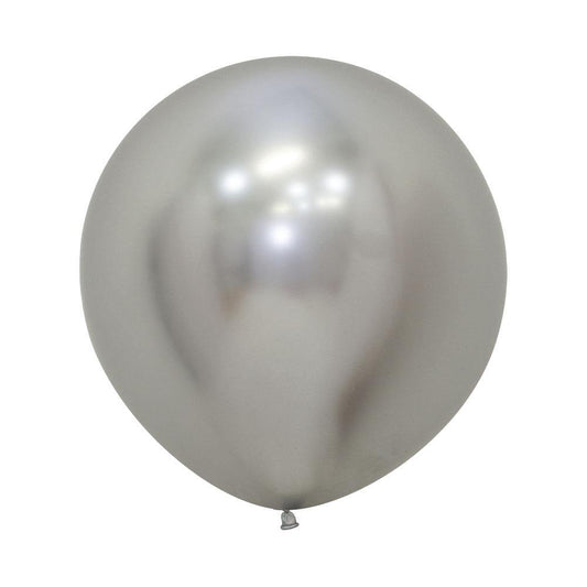 Sempertex 18" Latex Reflex Silver 15ct