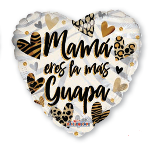 ConverUSA 18" Mama Eres La Mas Guapa Balloon-Flat