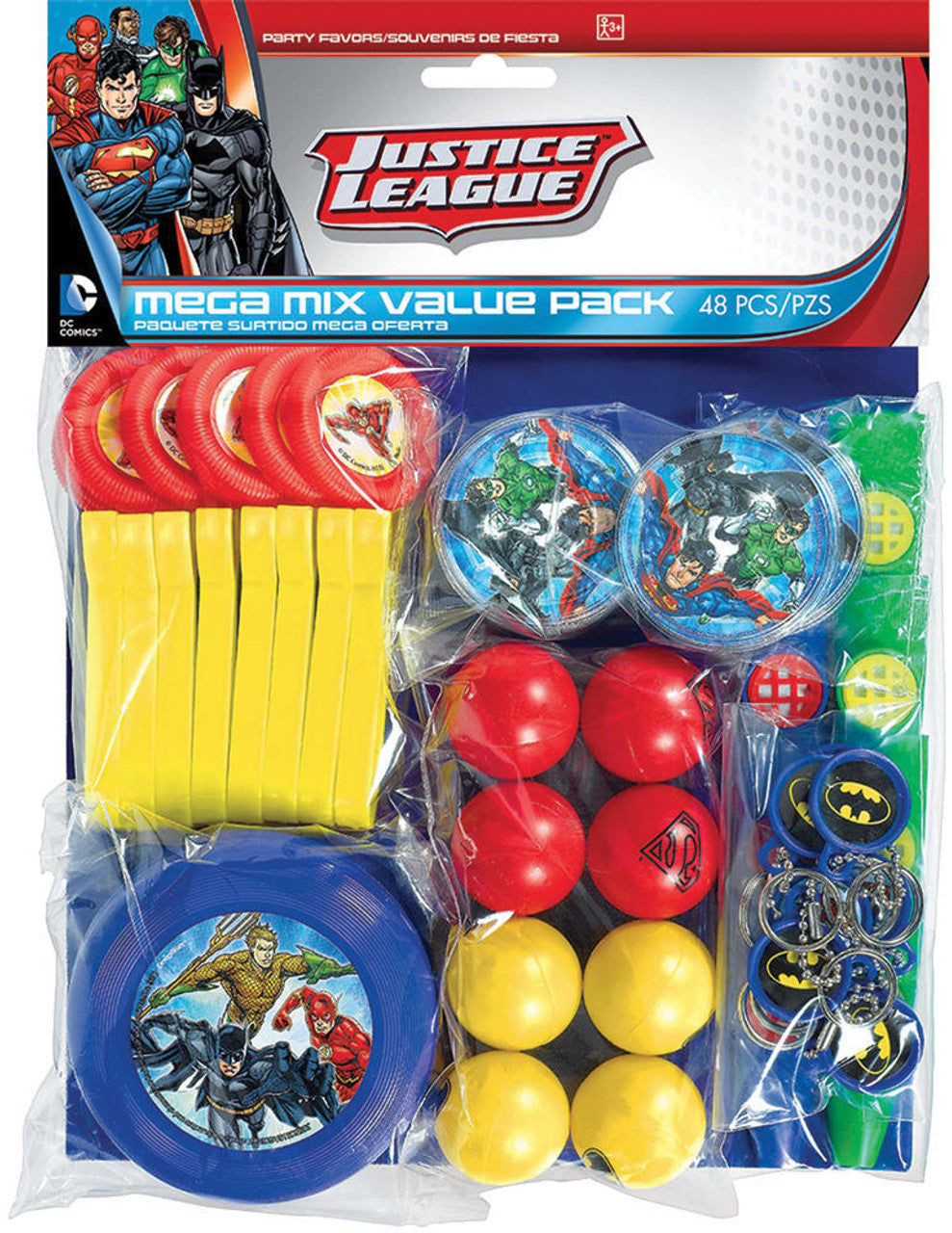 Justice League Favor Value Pack 48pc