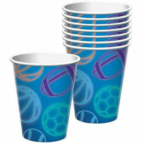 Birthday Baller 9oz Paper Cups 8ct