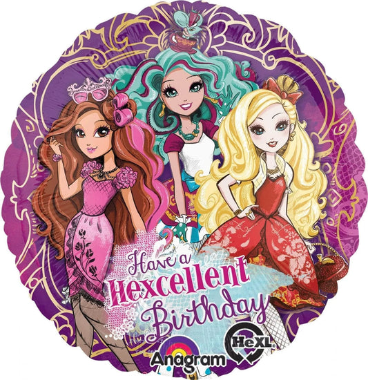 Anagram 18" Ever After High Hexcellent Birthday Balloon