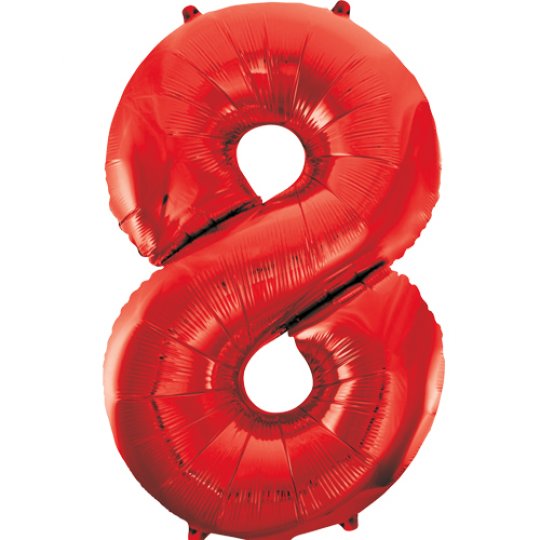 Party America 34" Red Jumbo Numbers