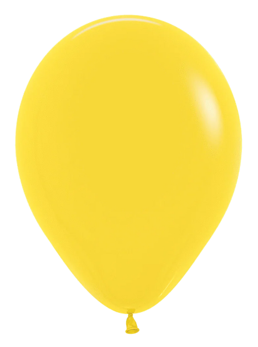 Sempertex 11" Latex Fashion Yellow 100ct