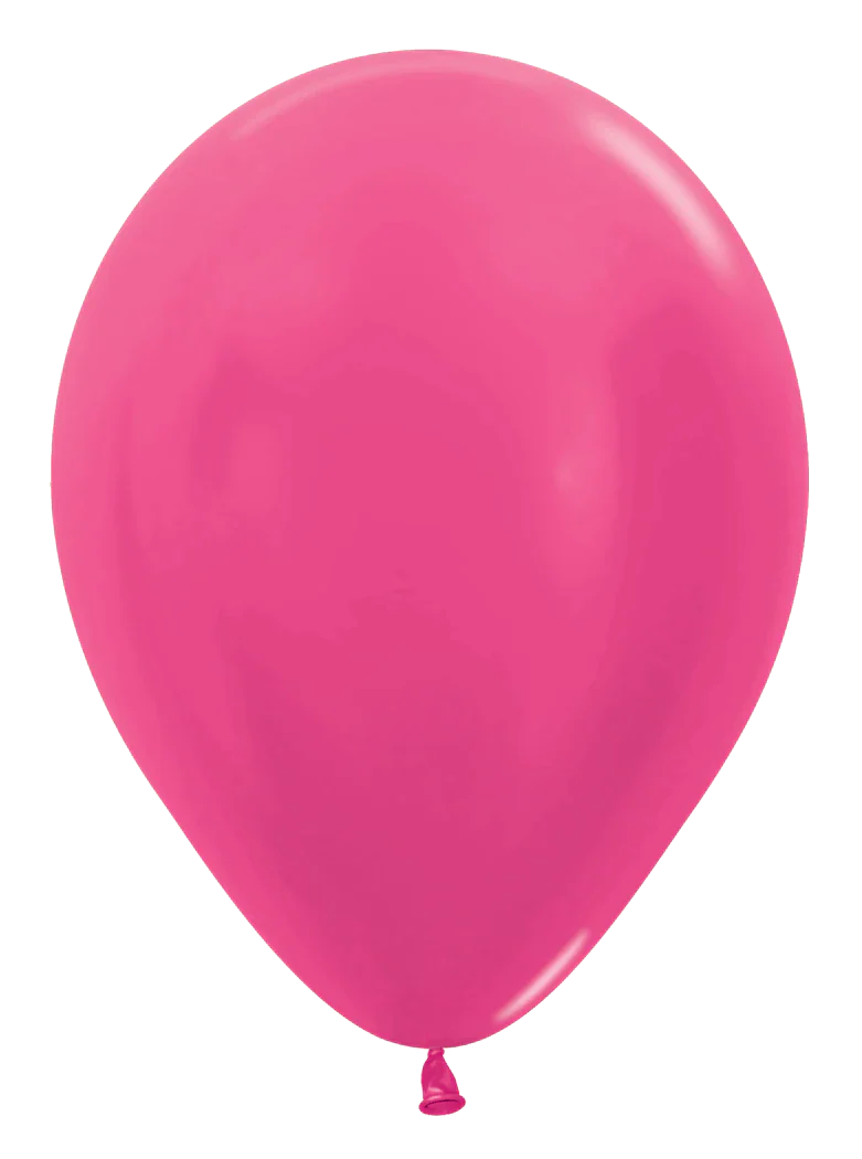 Betallatex 5" Metallic Fuchsia 100ct