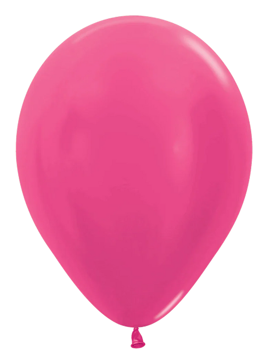 Betallatex 5" Metallic Fuchsia 100ct