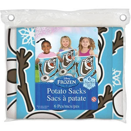 Disney Frozen Potato Sack Race - Pack of 6