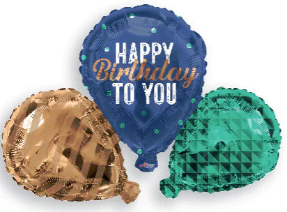 Conver USA Happy Birthday to You 36" Foil Balloon