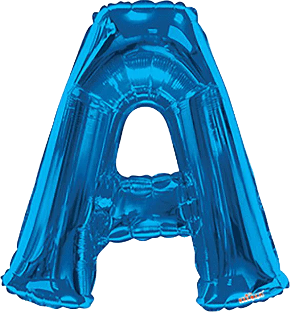 NorthStar 34" Blue Letter Balloons