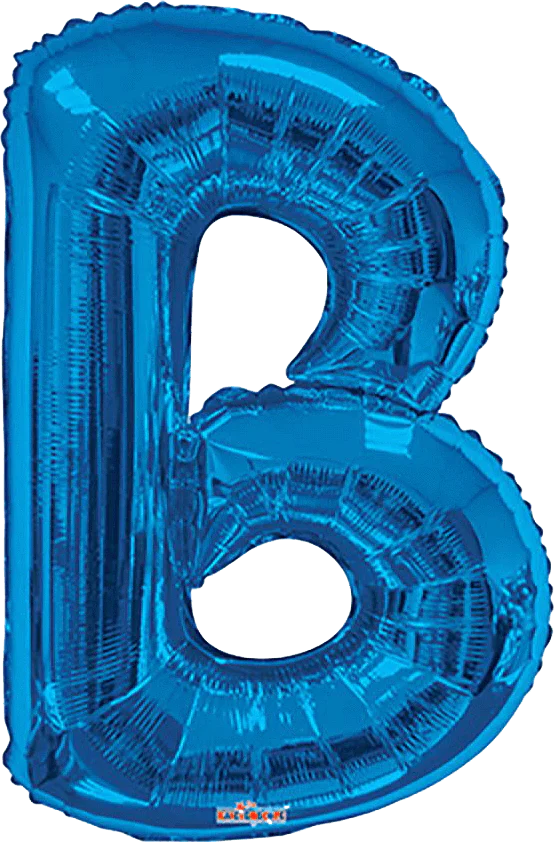 NorthStar 34" Blue Letter Balloons