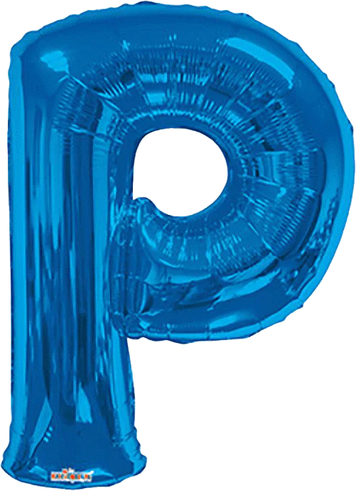 NorthStar 34" Blue Letter Balloons