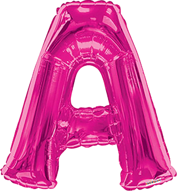 Conver USA 34" Pink Foil Balloon Letters