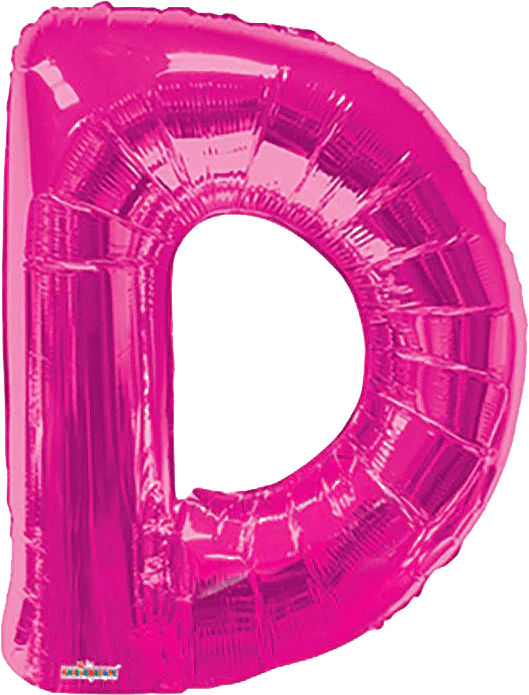 Conver USA 34" Pink Foil Balloon Letters