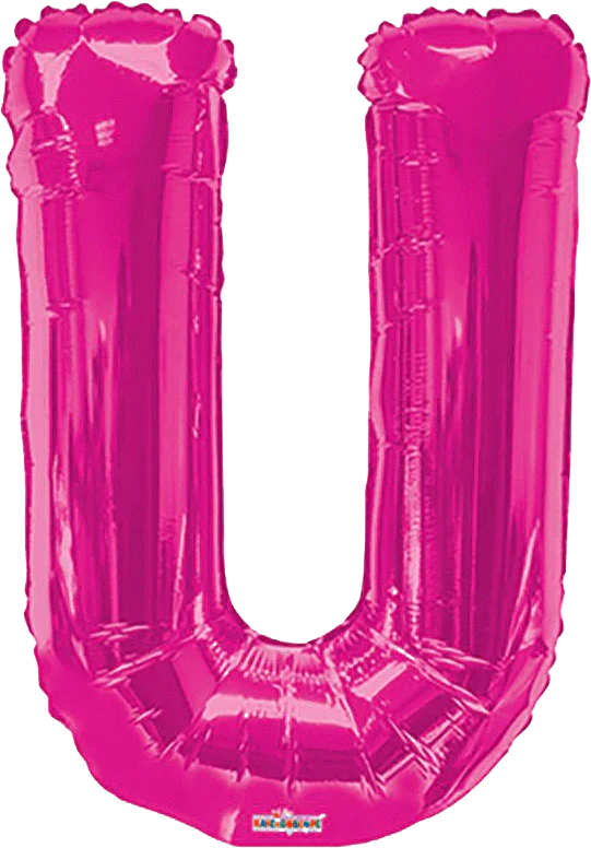 Conver USA 34" Pink Foil Balloon Letters