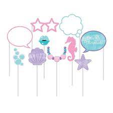 Mermaid Shine Photo Props 10ct