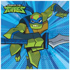 TMNT Beverage Napkins 16ct