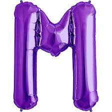 NorthStar 34" Purple Letter Balloon