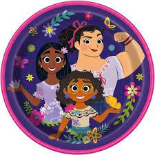 Disney Encanto Round 9" Dinner Plates  8ct