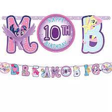 My Little Pony Happy Birthday Banner 8.2ft