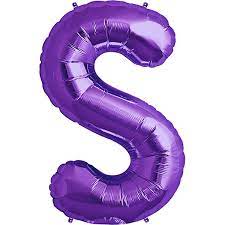 NorthStar 34" Purple Letter Balloon