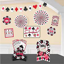 Casino Room Decorating Kit