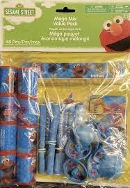 Amscan Sesame Street Mega Favor Pack 48ct