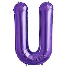 NorthStar 34" Purple Letter Balloon