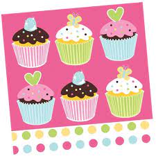 Sweet Treats Lunch Napkins 16ct