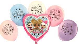 LOL Surprise Foil & Latex Balloon Kit  6pc