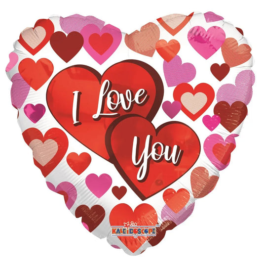 ConverUSA 18" I Love You Hearts Balloon