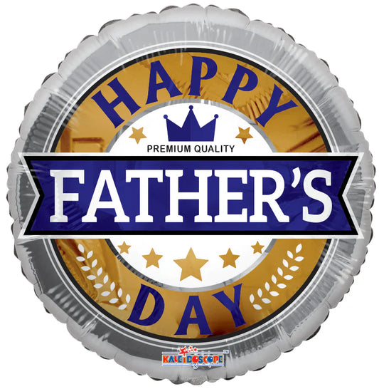 ConverUSA 18" Happy Father's Day Balloon-Flat