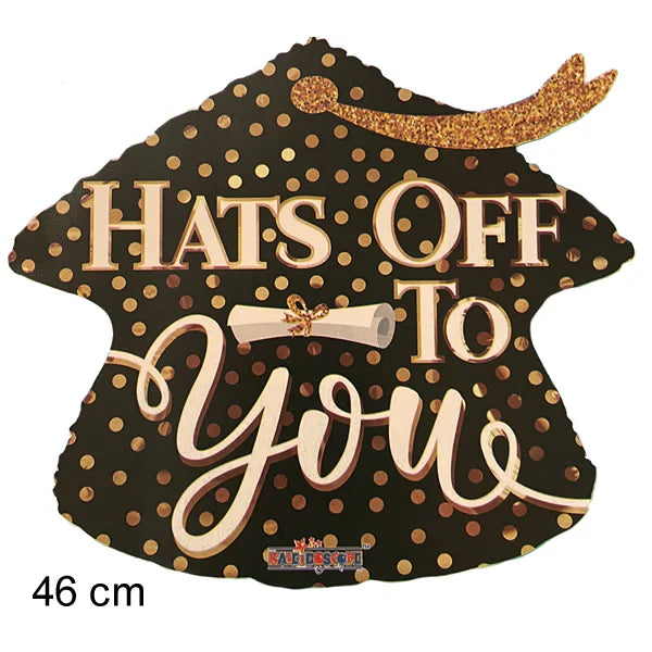 ConverUSA 18" Hats Off To You Balloon-Flat