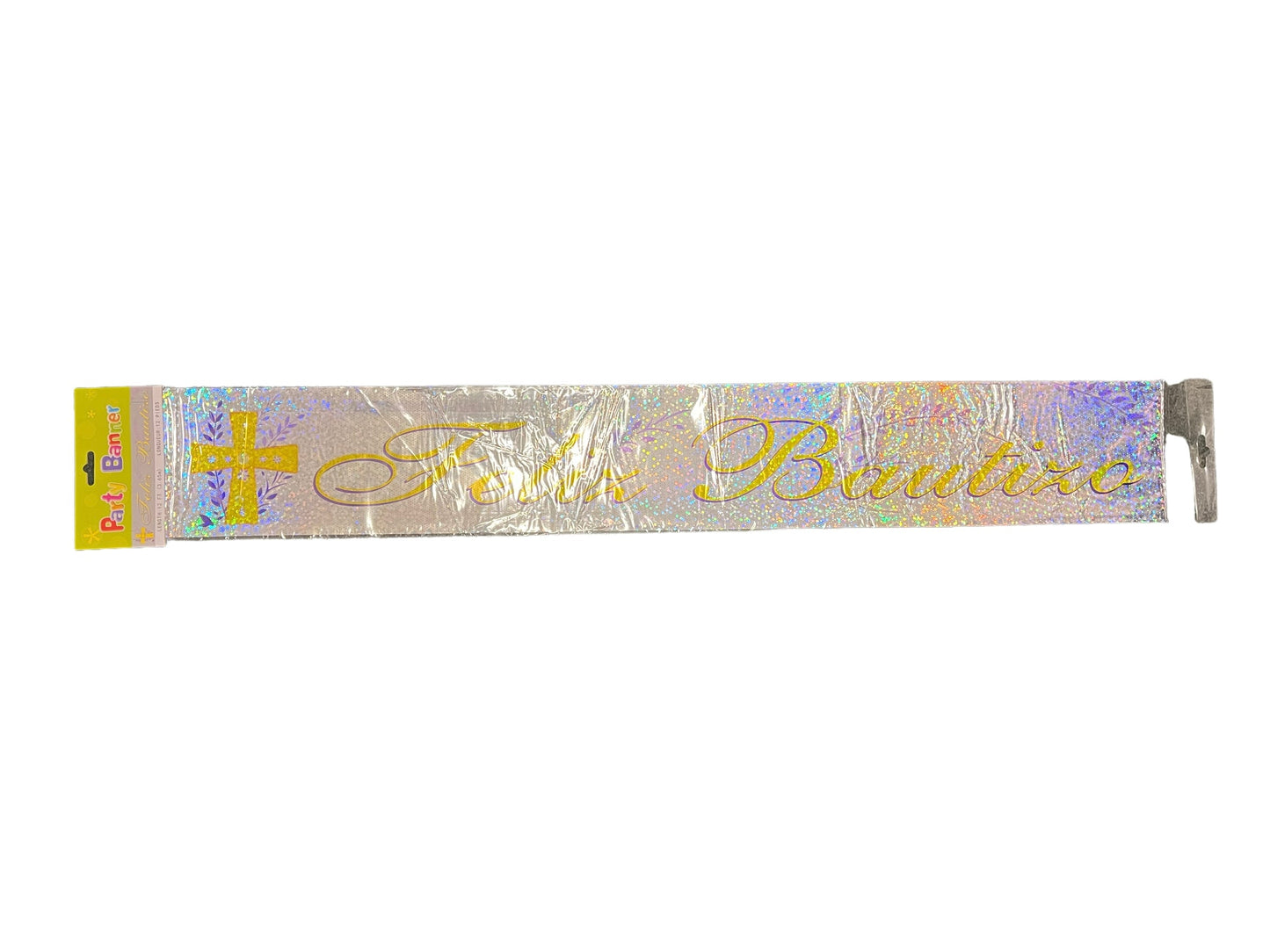 Feliz Bautizo Holo Banner 12ft