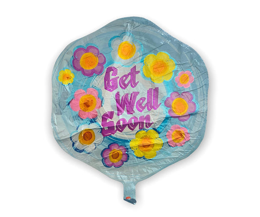 Conver USA 18" Get Well Soon Flowers Balloon