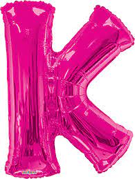 Conver USA 34" Pink Foil Balloon Letters