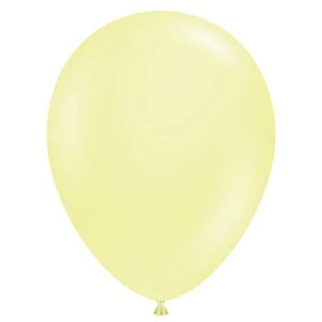 Tuftex 5" Latex Lemonade Yellow 50ct