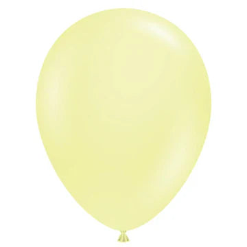 Tuftex 5" Latex Lemonade Yellow 50ct