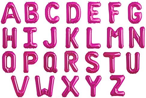 NorthStar 34" Fuchsia Letter Balloons