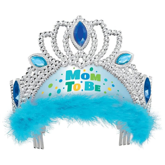 Mom To Be Tiara Blue