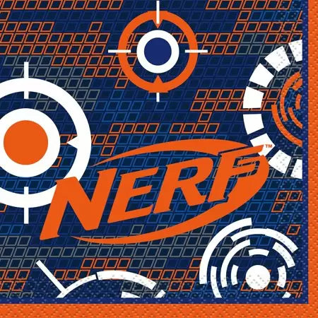 Nerf Beverage Napkins 16ct