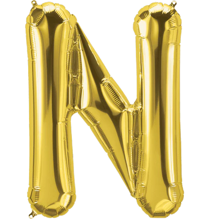 Conver USA 34" Gold Foil Balloon Letters