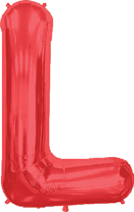 NorthStar 34" Red Letter Balloons