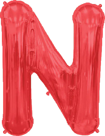 NorthStar 34" Red Letter Balloons