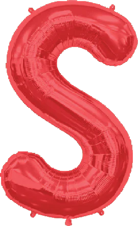 NorthStar 34" Red Letter Balloons