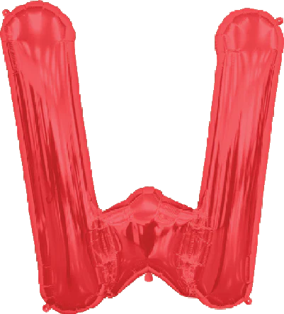 NorthStar 34" Red Letter Balloons