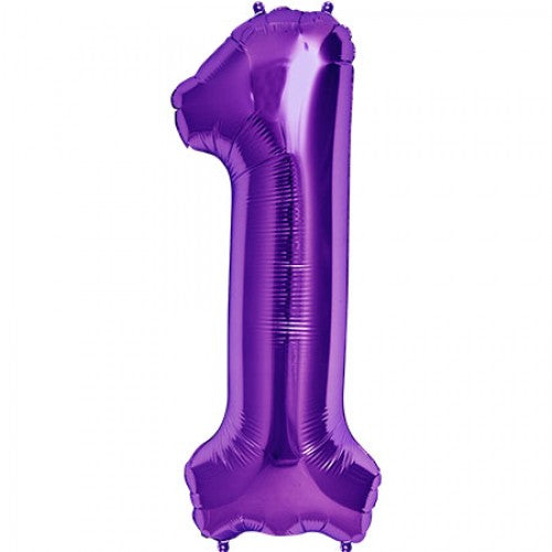 Party America 34" Purple Jumbo Numbers