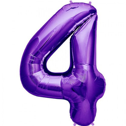 Party America 34" Purple Jumbo Numbers