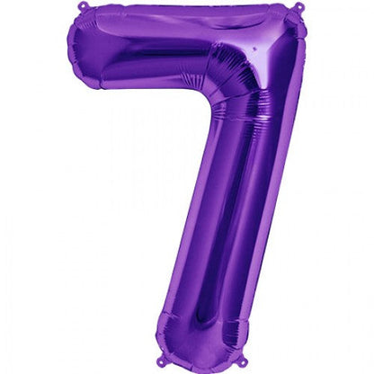 Party America 34" Purple Jumbo Numbers