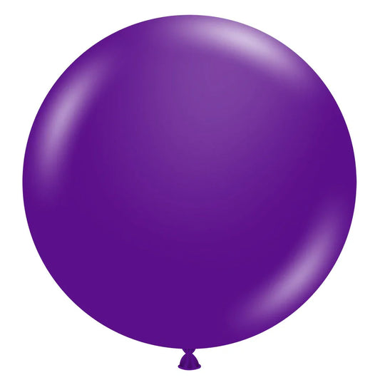 Tuftex 17" Purple Latex Balloon 50ct