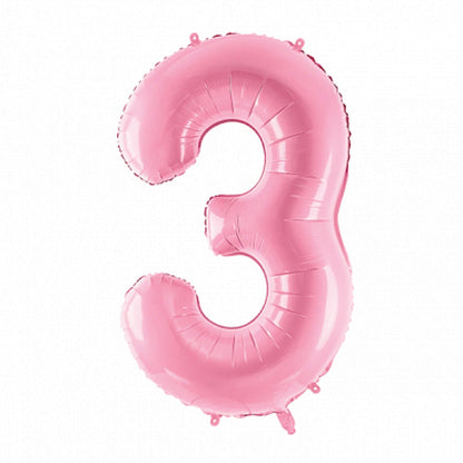 Party America 34" Pastel Pink Jumbo Numbers