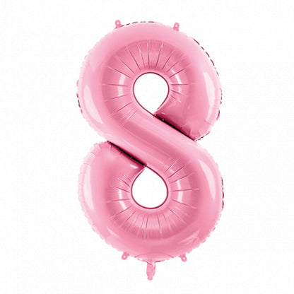 Party America 34" Pastel Pink Jumbo Numbers